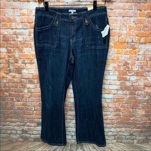 Fashion Bug Dark Blue Boot Cut Jeans
